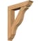 Ekena Millwork Funston Traditional Smooth Bracket w/ Offset Brace, Western Red Cedar, 7 1/2"W x 36"D x 44"H BKT0806X36X44FST01SWR - alternate 1